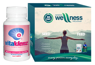 Genesis Wellness Program Pack with Vitaklenz Recharge, Sea Minerals SupaBoost & Vitaklenz